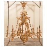 Large 8-Arm Hanging Chandelier