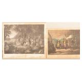 Early US Revolutionary War & July 4th Prints