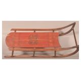 Antique Paris Christmas Sled
