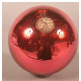 Large 5 1/4" Ruby Red Christmas Kugel
