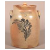 Cowden & Wilcox Harrisburg, PA Stoneware Churn