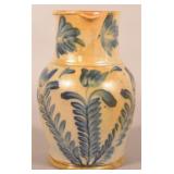 Large Freehand-Decorated Stoneware Remmey Pitcher