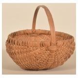 Large Splint Oak Pennsylvania Melon Basket