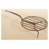 Great Antique Decorated Fireplace Gridiron