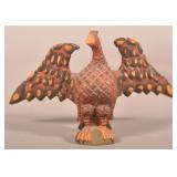 Early Diminutive Carved Strawser Schimmel Eagle