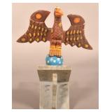 Carved Strawser Schimmel-Style Eagle on Bracket