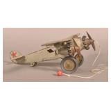 Rare Hubley Tri-Motor "America" Cast Iron Airplane