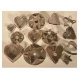 Great Collection Tin Heart & Star Cookie Cutters