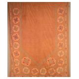 Antique Velvet and Applique Hanging Tapestry