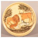 Attrib. "Left Handed" Russell Henry Plate