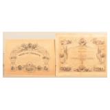 1st Vermont & 16th NY Reg Civil War GAR Documents