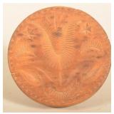 Large Pennsylvania Tulip Carved Butter Print