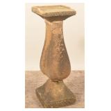 3-Piece Chiseled Sandstone Sundial Holder