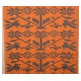 Antique Wool Woven Pennsylvania Runner