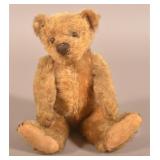 Antique Aetna American Gold Mohair Teddy Bear