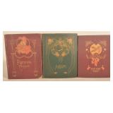 3 Antique Postcard Albums