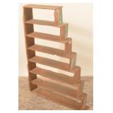 Large Wood Blue Paint Lancaster Co. Tobacco Sizer