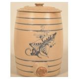 2-Gal. NY Stoneware Co Fort Edward Water Cooler
