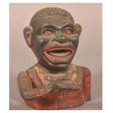 Black Americana Jolly Mechanical Bank
