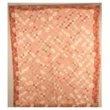 Early 4-Patch Pattern Pennsylvania Quilt