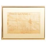 1737 Penn Land Grant Warwick Twp. Lanc. Co., PA