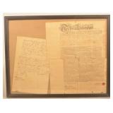 Rare 1750 Prince Street, Lancaster City Indenture