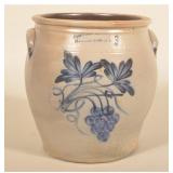 3-Gallon Cowden & Wilcox Cobalt Grapes & Flowers