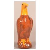 Early Breininger Figural Redware Eagle Bank