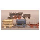 Antique Cast Iron Pennsylvania Railroad Train