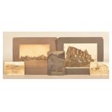 Antique Frick Steam Engine, Log House, Barn Photos