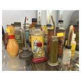 Vintage Oil Cans and Bottles