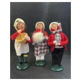 (3) Byers' Choice Dolls