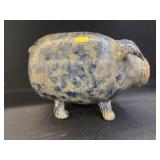Salt Glazed Pig Form Still Bank