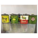 (8) Reproduction Oil Cans