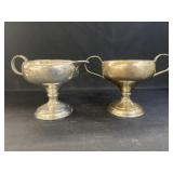 Sterling Weighted Sugar and Creamer