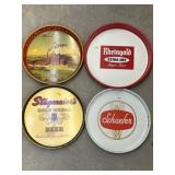 (4) Advertising Brewery Trays