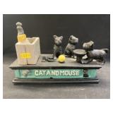 Contemporary Cast Metal Bank