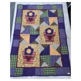(2) Contemporary Crib Quilts