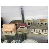 Japan Composition Lighted Houses