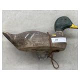 Carved Wood Duck Decoy