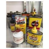 Vintage Oil Cans and Bottles