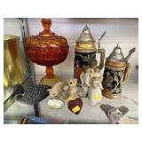Beer Steins, Compote, Figurine, State Quarters