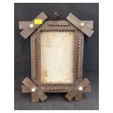 Tramp Art Photo Frame