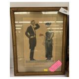 (2) Gilt Framed Prints
