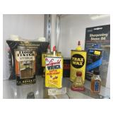 Vintage Oil Cans and Bottles