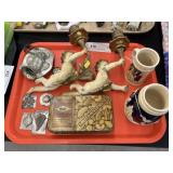 Candy Molds, Nut Tin, Miniature Beer Steins