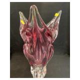 Large Art Glass Vase