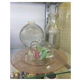 Milk Bottle, Still Bank, Depression Plate