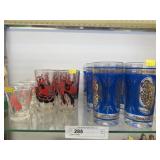 Vintage Glass Tumblers