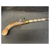 Crafted Replica Flintlock Pistol